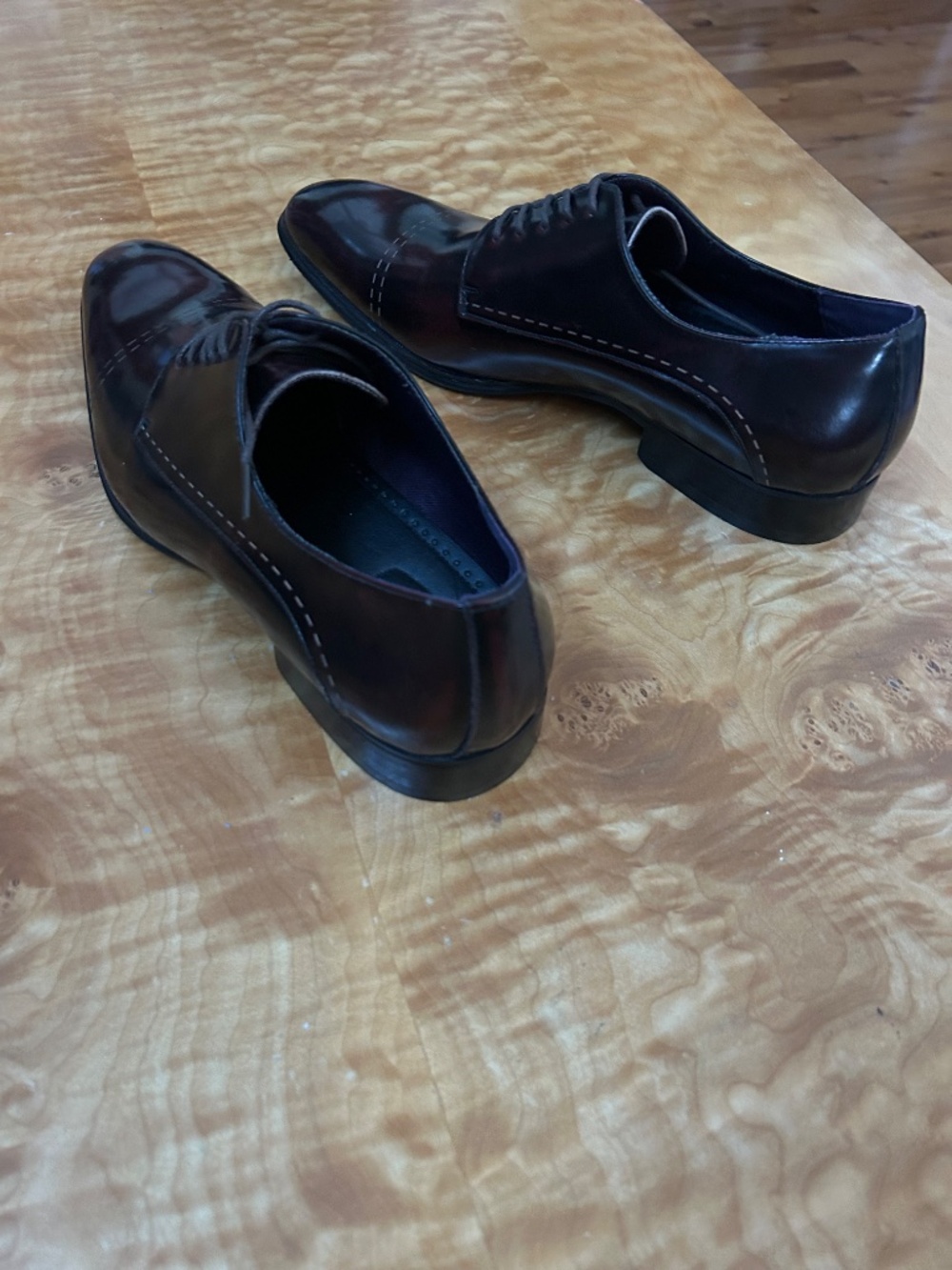 Bar III Men’s Oxford Captoe Dress Shoes Size 12 - Picture 3 of 8